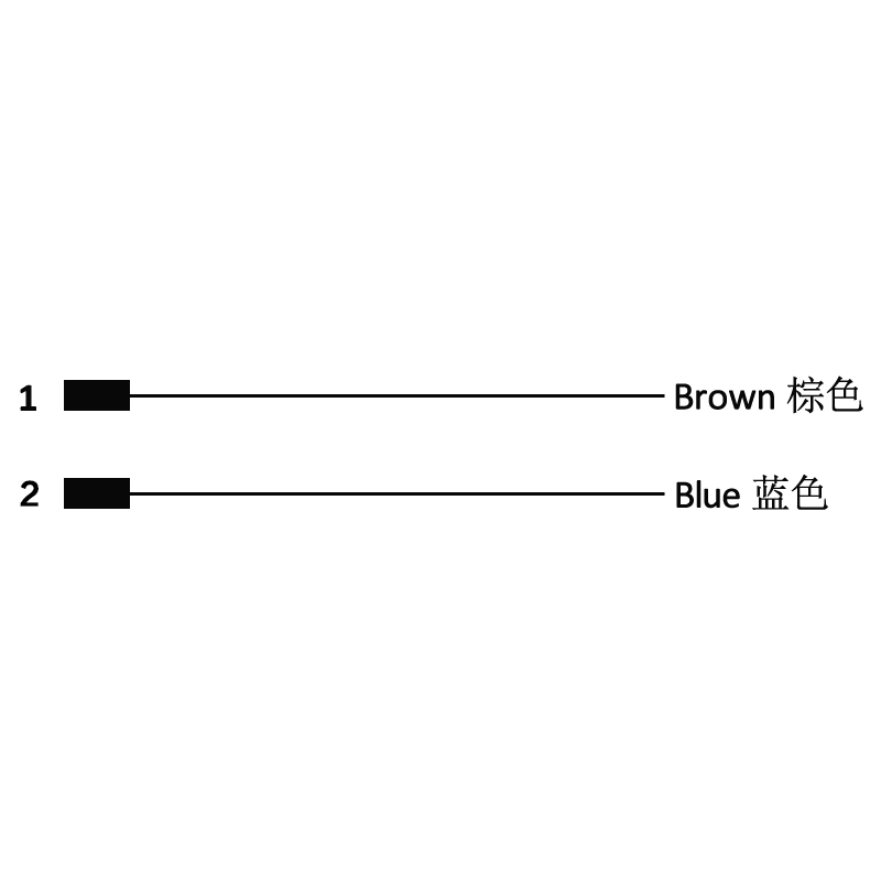 M12 2pins C code female straight rear panel mount connector PG9 thread,unshielded,insert,brass with nickel plated shell